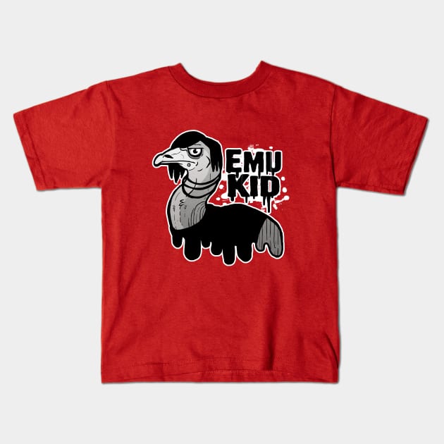 Emu Kid Kids T-Shirt by NightlineZ